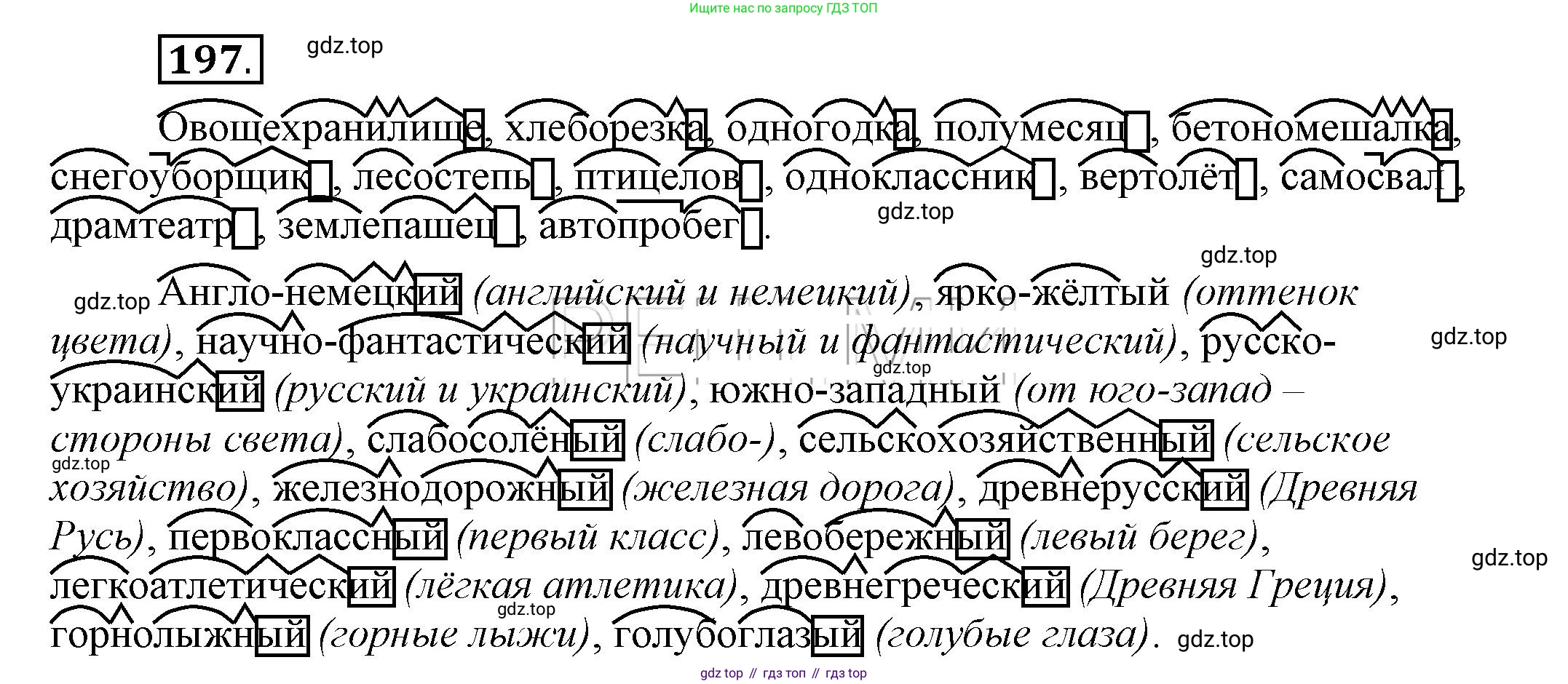 Русский язык, 6 класс Учебник, авторы: Быстрова Елена Александровна, Кибирёва Людмила Валентиновна, Гостева Юлия Николаевна, Антонова Евгения Станиславовна, издательство Русское слово, Москва, 2022, голубого цвета, Часть 1, страница 160, номер 197, Решение 2