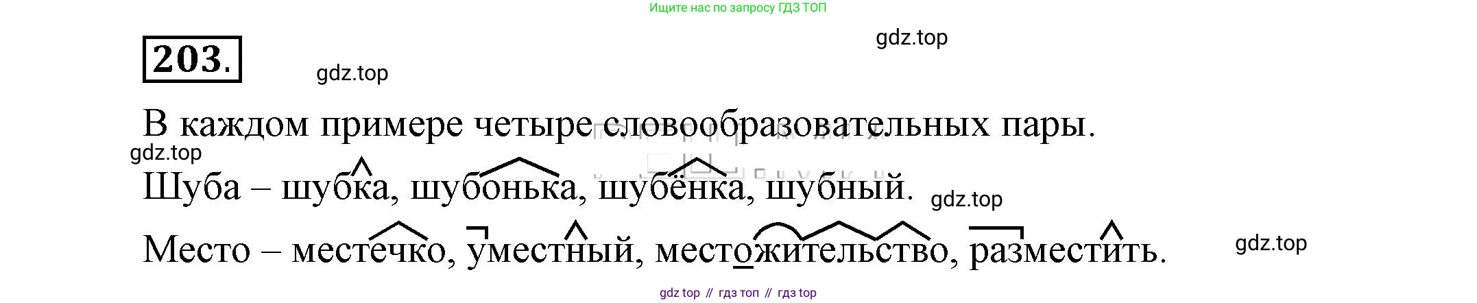 Русский язык, 6 класс Учебник, авторы: Быстрова Елена Александровна, Кибирёва Людмила Валентиновна, Гостева Юлия Николаевна, Антонова Евгения Станиславовна, издательство Русское слово, Москва, 2022, голубого цвета, Часть 1, страница 165, номер 203, Решение 2