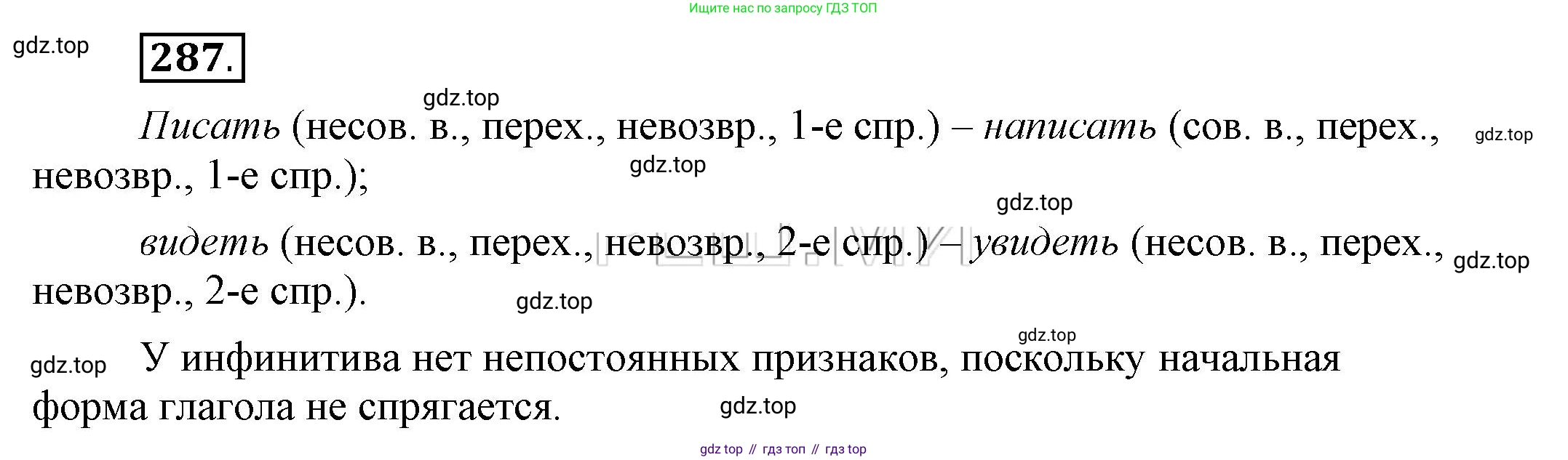 Русский язык, 6 класс Учебник, авторы: Быстрова Елена Александровна, Кибирёва Людмила Валентиновна, Гостева Юлия Николаевна, Антонова Евгения Станиславовна, издательство Русское слово, Москва, 2022, голубого цвета, Часть 1, страница 231, номер 287, Решение 2