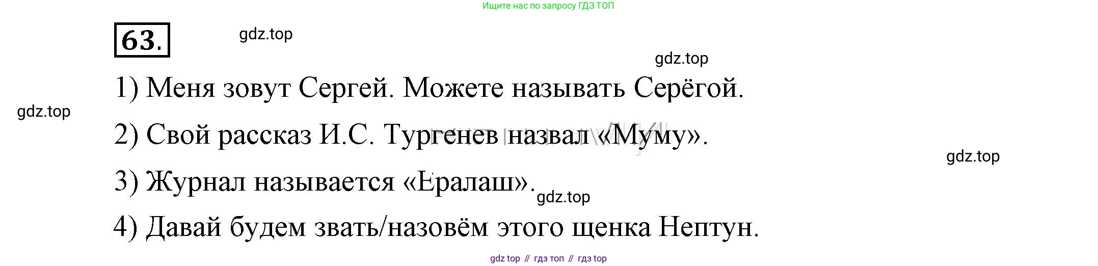 Русский язык, 6 класс Учебник, авторы: Быстрова Елена Александровна, Кибирёва Людмила Валентиновна, Гостева Юлия Николаевна, Антонова Евгения Станиславовна, издательство Русское слово, Москва, 2022, голубого цвета, Часть 1, страница 76, номер 63, Решение 2