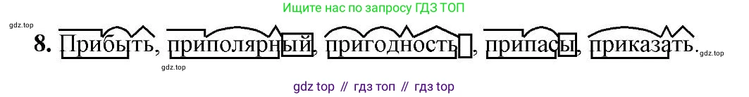 Русский язык, 6 класс Учебник, авторы: Быстрова Елена Александровна, Кибирёва Людмила Валентиновна, Гостева Юлия Николаевна, Антонова Евгения Станиславовна, издательство Русское слово, Москва, 2022, голубого цвета, Часть 2, страница 102, номер 8, Решение 2