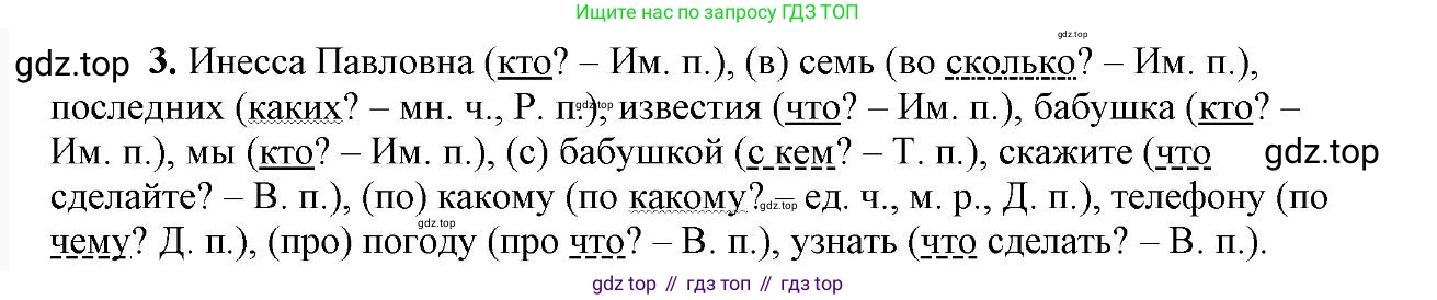 Русский язык, 6 класс Учебник, авторы: Быстрова Елена Александровна, Кибирёва Людмила Валентиновна, Гостева Юлия Николаевна, Антонова Евгения Станиславовна, издательство Русское слово, Москва, 2022, голубого цвета, Часть 2, страница 40, номер 3, Решение 2