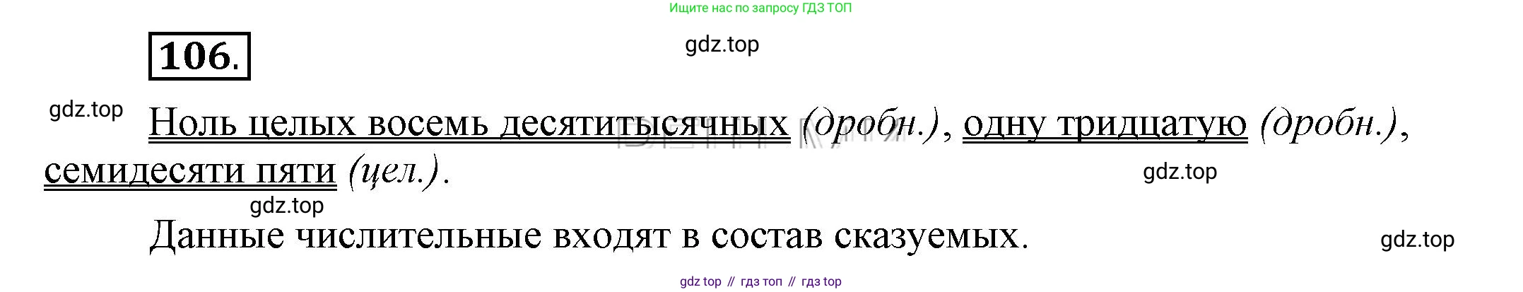 Русский язык, 6 класс Учебник, авторы: Быстрова Елена Александровна, Кибирёва Людмила Валентиновна, Гостева Юлия Николаевна, Антонова Евгения Станиславовна, издательство Русское слово, Москва, 2022, голубого цвета, Часть 2, страница 83, номер 106, Решение 2