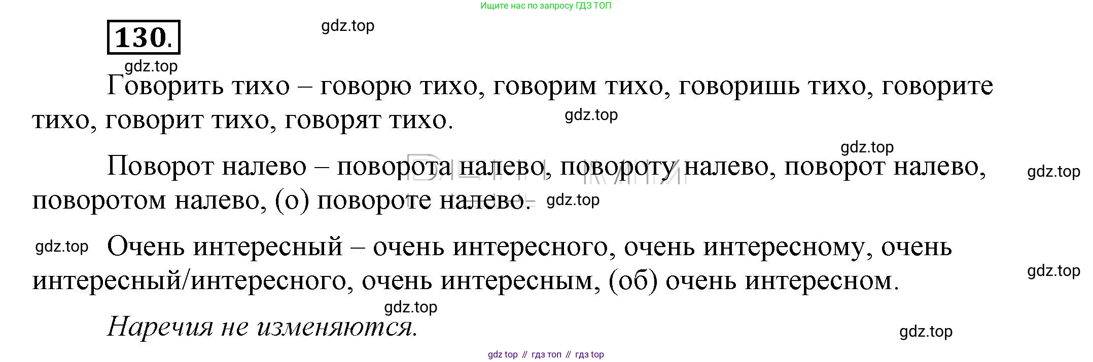 Русский язык, 6 класс Учебник, авторы: Быстрова Елена Александровна, Кибирёва Людмила Валентиновна, Гостева Юлия Николаевна, Антонова Евгения Станиславовна, издательство Русское слово, Москва, 2022, голубого цвета, Часть 2, страница 105, номер 130, Решение 2