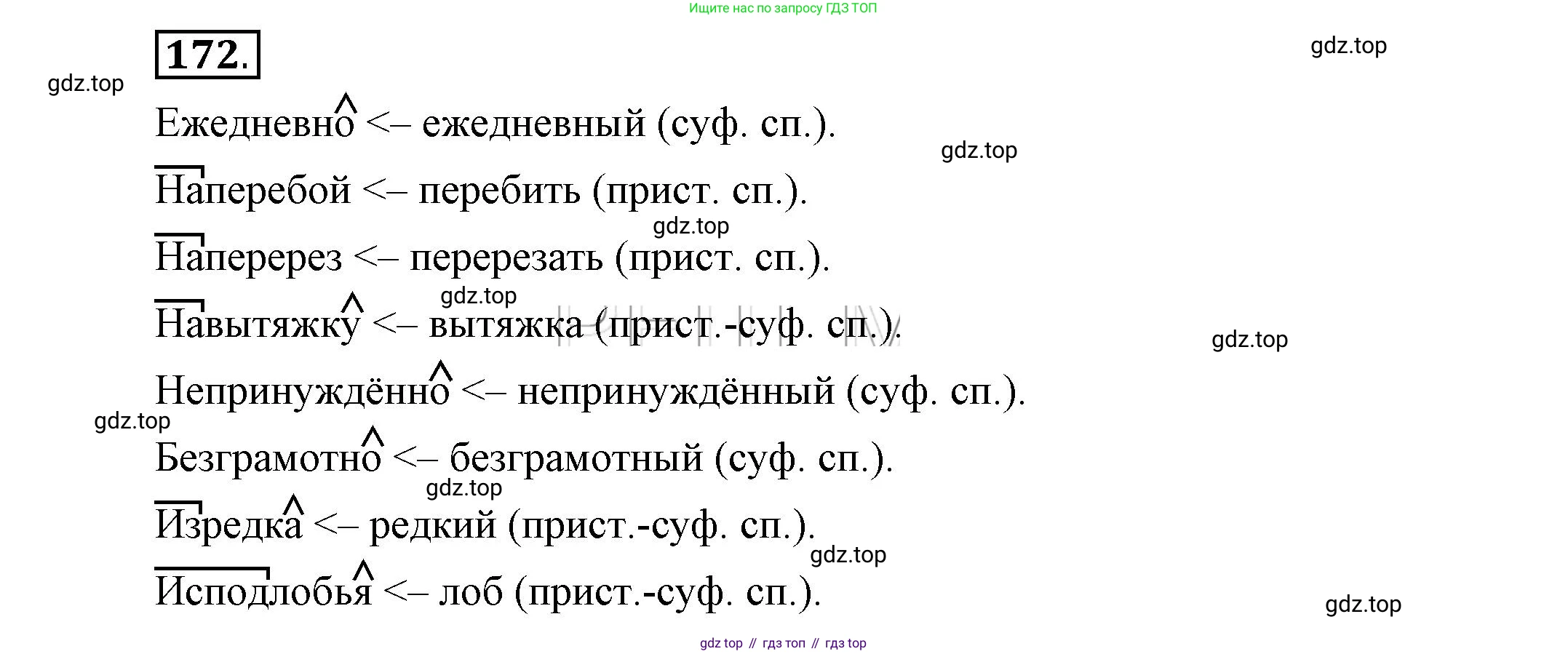 Русский язык, 6 класс Учебник, авторы: Быстрова Елена Александровна, Кибирёва Людмила Валентиновна, Гостева Юлия Николаевна, Антонова Евгения Станиславовна, издательство Русское слово, Москва, 2022, голубого цвета, Часть 2, страница 136, номер 172, Решение 2