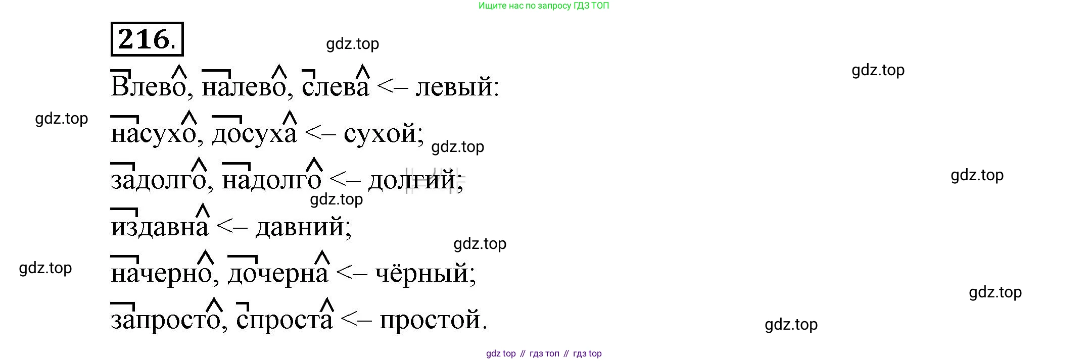 Русский язык, 6 класс Учебник, авторы: Быстрова Елена Александровна, Кибирёва Людмила Валентиновна, Гостева Юлия Николаевна, Антонова Евгения Станиславовна, издательство Русское слово, Москва, 2022, голубого цвета, Часть 2, страница 158, номер 216, Решение 2