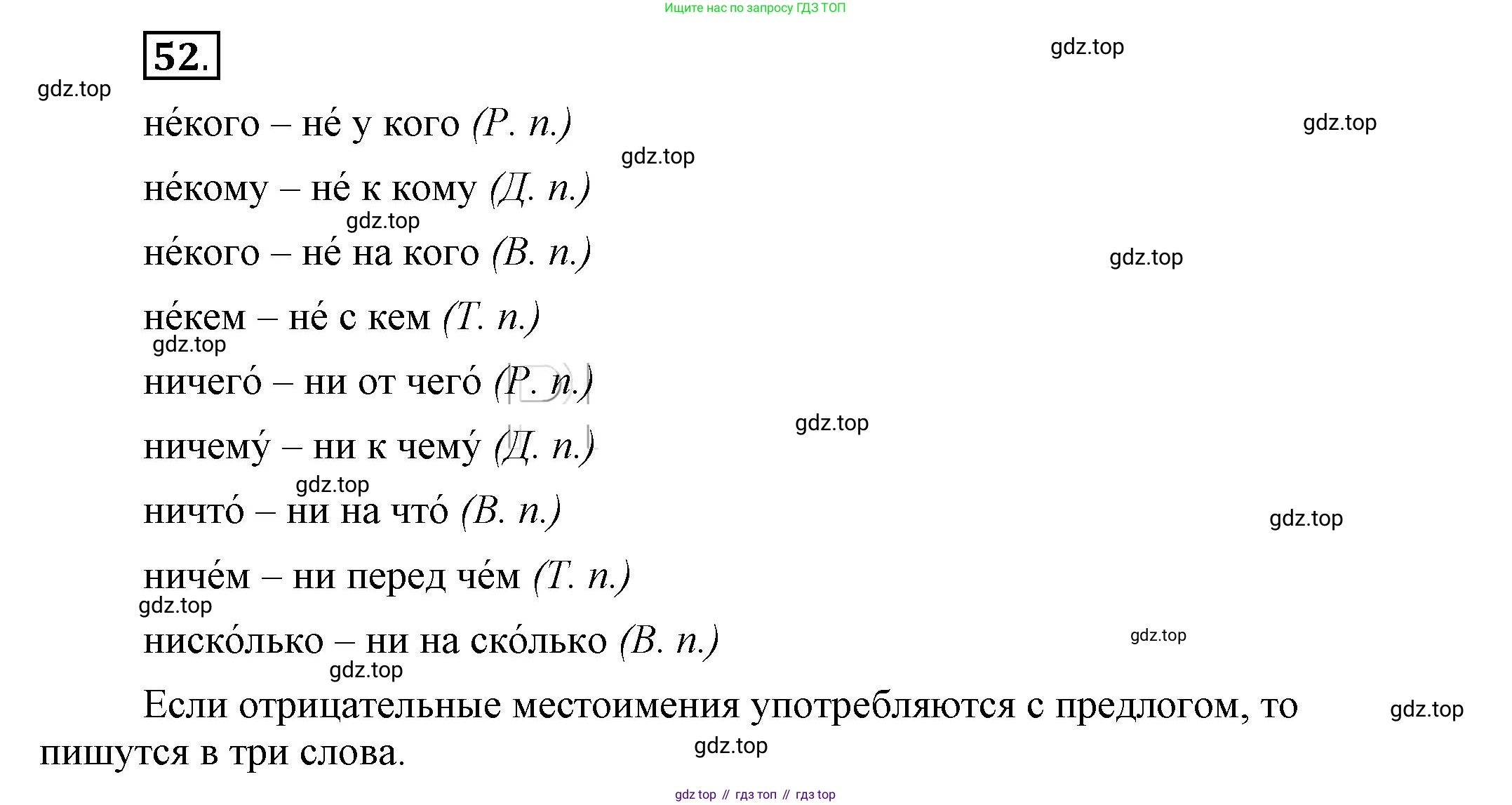 Русский язык, 6 класс Учебник, авторы: Быстрова Елена Александровна, Кибирёва Людмила Валентиновна, Гостева Юлия Николаевна, Антонова Евгения Станиславовна, издательство Русское слово, Москва, 2022, голубого цвета, Часть 2, страница 46, номер 52, Решение 2