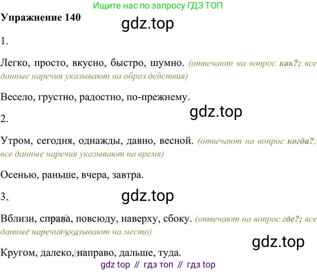 Русский язык, 6 класс Учебник, авторы: Быстрова Елена Александровна, Кибирёва Людмила Валентиновна, Гостева Юлия Николаевна, Антонова Евгения Станиславовна, издательство Русское слово, Москва, 2022, голубого цвета, Часть 2, страница 110, номер 140, Решение 3