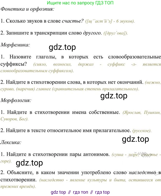 Русский язык, 6 класс Учебник, авторы: Быстрова Елена Александровна, Кибирёва Людмила Валентиновна, Гостева Юлия Николаевна, Антонова Евгения Станиславовна, издательство Русское слово, Москва, 2022, голубого цвета, Часть 2, страница 195, номер 267, Решение 3 (продолжение 2)