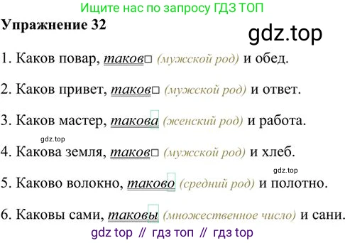 Русский язык, 6 класс Учебник, авторы: Быстрова Елена Александровна, Кибирёва Людмила Валентиновна, Гостева Юлия Николаевна, Антонова Евгения Станиславовна, издательство Русское слово, Москва, 2022, голубого цвета, Часть 2, страница 29, номер 32, Решение 3