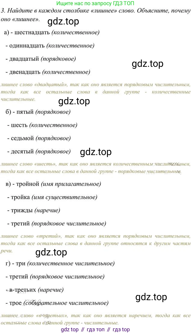 Русский язык, 6 класс Учебник, авторы: Быстрова Елена Александровна, Кибирёва Людмила Валентиновна, Гостева Юлия Николаевна, Антонова Евгения Станиславовна, издательство Русское слово, Москва, 2022, голубого цвета, Часть 2, страница 69, номер 3, Решение 3