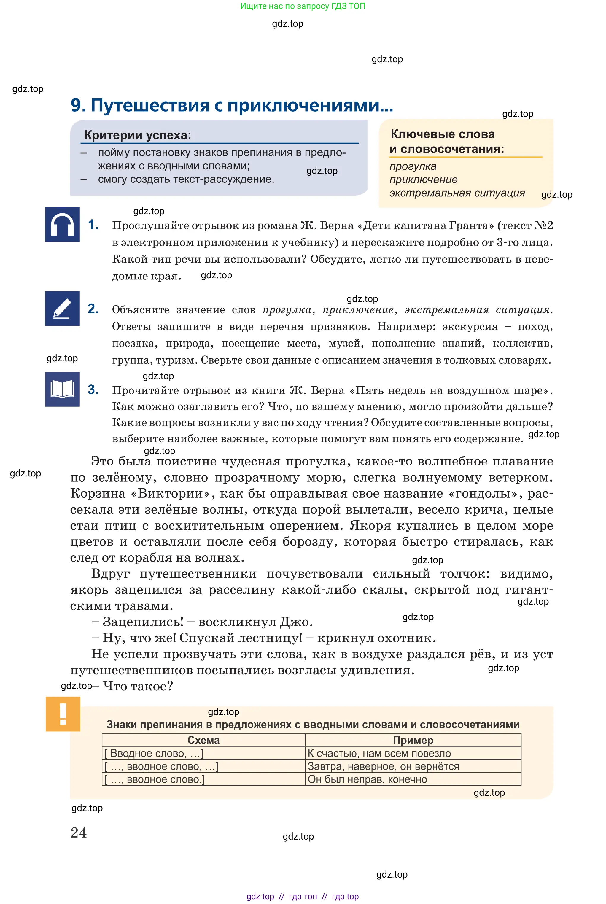 Русский язык, 6 класс Учебник, авторы: Капенова Жанарсын Жуматовна, Валова Мария Валерьевна, Мирошникова Наталья Владимировна, издательство Арман-ПВ, Астана, 2018, страница 24