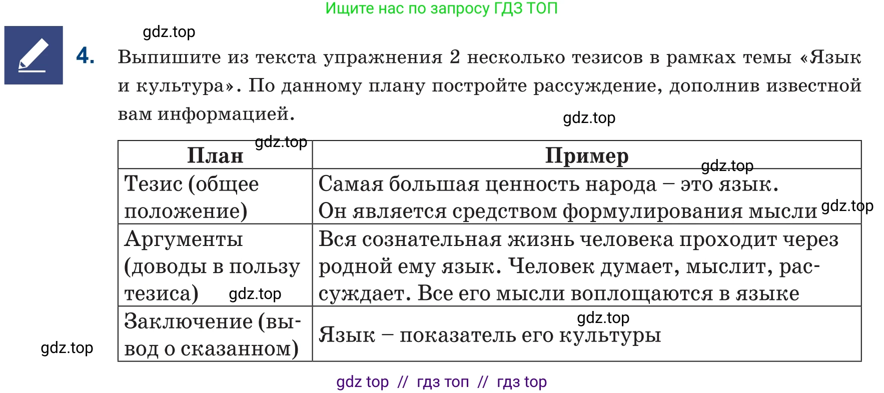 Русский язык, 6 класс Учебник, авторы: Капенова Жанарсын Жуматовна, Валова Мария Валерьевна, Мирошникова Наталья Владимировна, издательство Арман-ПВ, Астана, 2018, страница 35, номер 4, Условие