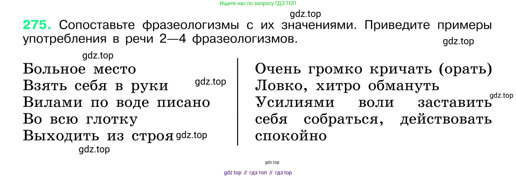 ГДЗ Русский язык, 6 класс Учебник, авторы: Баранов Михаил Трофимович, Ладыженская Таиса Алексеевна, Тростенцова Лидия Александровна, Ладыженская Наталия Вениаминовна, Дейкина Алевтина Дмитриевна, Антонова Любовь Геннадиевна, Григорян Лариса Трофимовна, Кулибаба Иван Иванович, издательство Просвещение, Москва, 2023, салатового цвета, Часть 1, страница 142, номер 275, Условие 2024