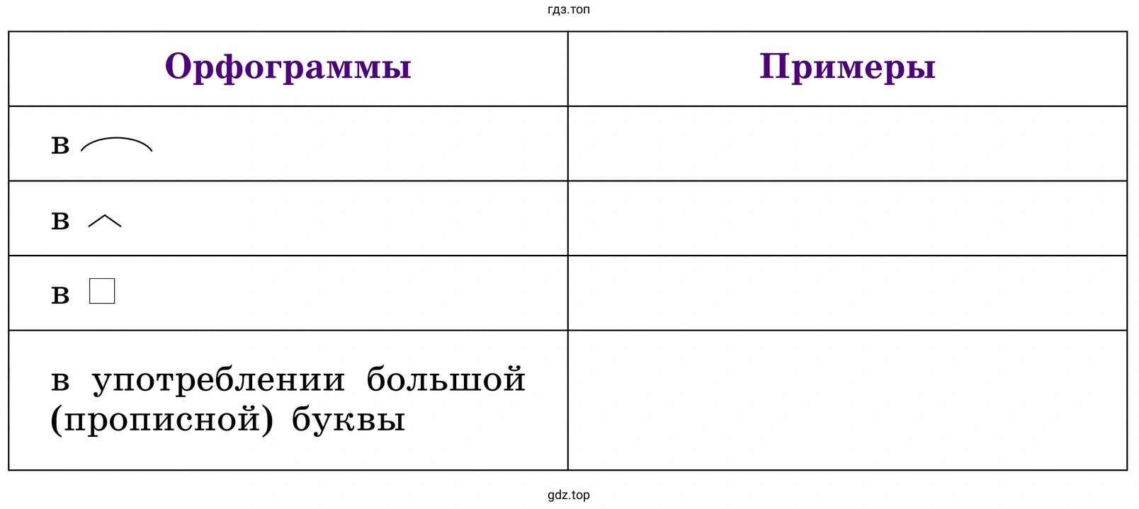 Виды орфограмм, которые вы изучали в теме «Имя существительное» в 5 и 6 классах