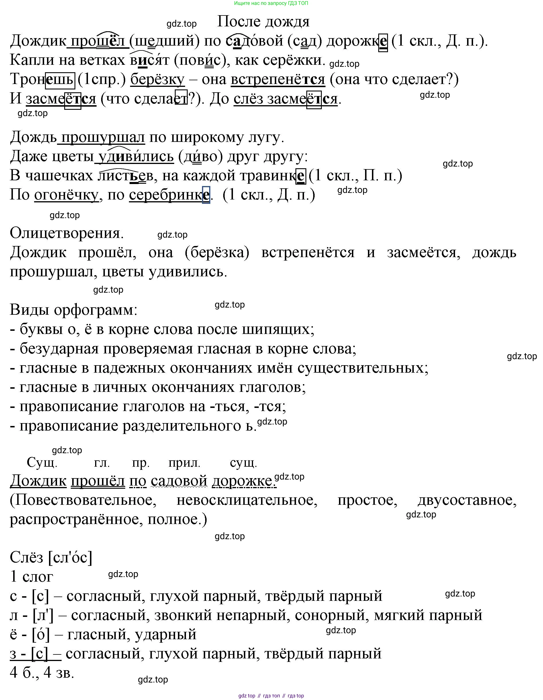 ГДЗ Русский язык, 6 класс Учебник, авторы: Баранов Михаил Трофимович, Ладыженская Таиса Алексеевна, Тростенцова Лидия Александровна, Ладыженская Наталия Вениаминовна, Дейкина Алевтина Дмитриевна, Антонова Любовь Геннадиевна, Григорян Лариса Трофимовна, Кулибаба Иван Иванович, издательство Просвещение, Москва, 2023, салатового цвета, Часть 1, страница 107, номер 203, Решение 1 (продолжение 2)