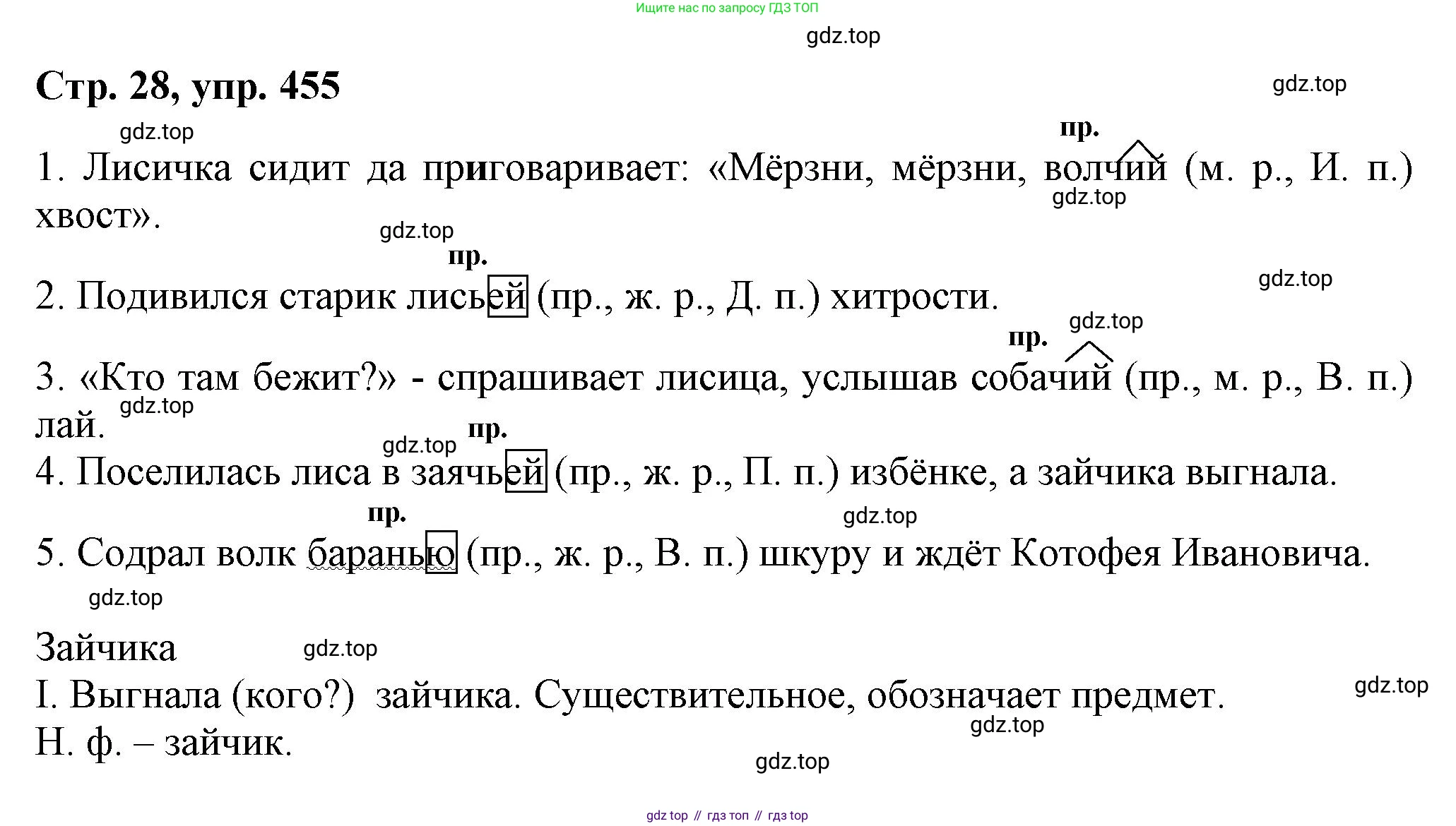 ГДЗ Русский язык, 6 класс Учебник, авторы: Баранов Михаил Трофимович, Ладыженская Таиса Алексеевна, Тростенцова Лидия Александровна, Ладыженская Наталия Вениаминовна, Дейкина Алевтина Дмитриевна, Антонова Любовь Геннадиевна, Григорян Лариса Трофимовна, Кулибаба Иван Иванович, издательство Просвещение, Москва, 2023, салатового цвета, Часть 2, страница 28, номер 455, Решение 1