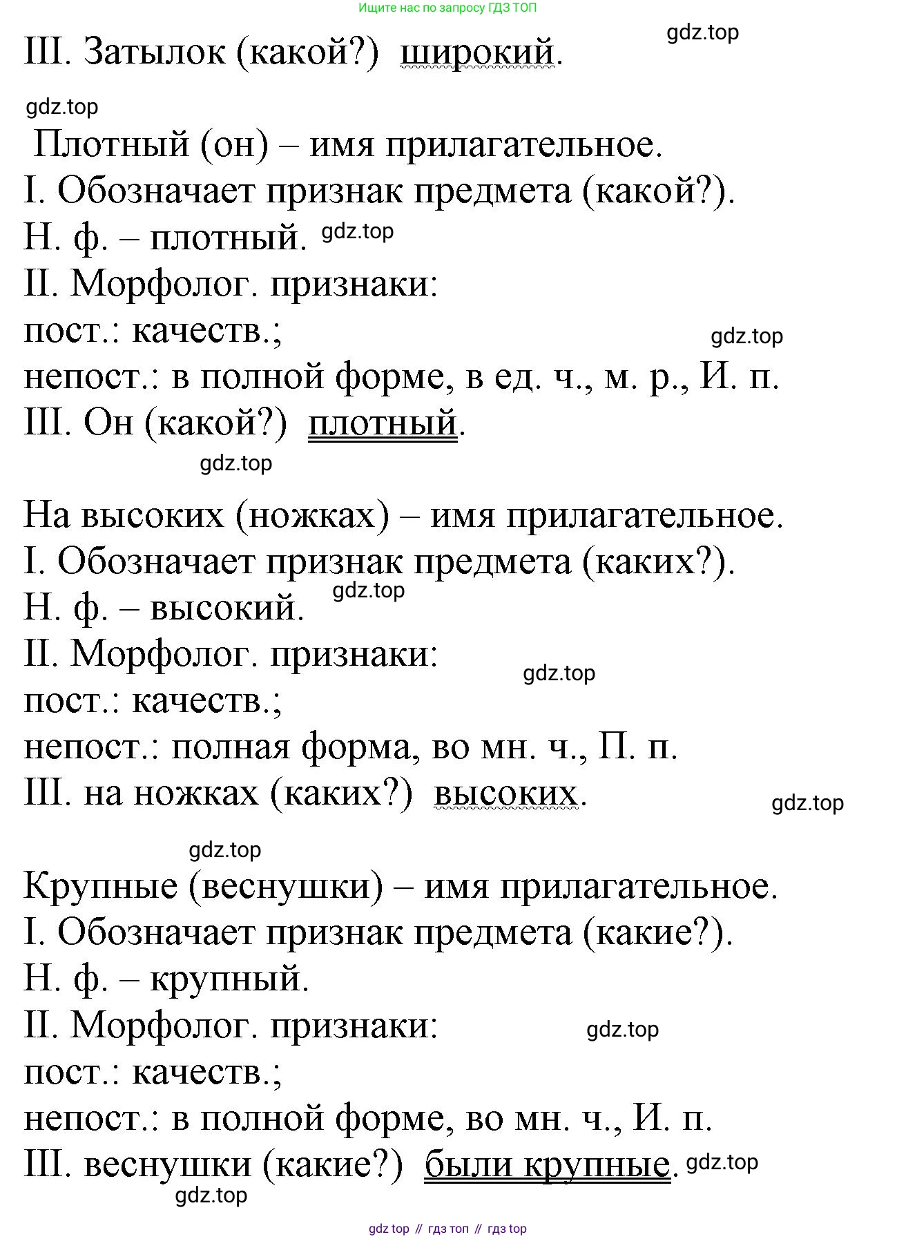 ГДЗ Русский язык, 6 класс Учебник, авторы: Баранов Михаил Трофимович, Ладыженская Таиса Алексеевна, Тростенцова Лидия Александровна, Ладыженская Наталия Вениаминовна, Дейкина Алевтина Дмитриевна, Антонова Любовь Геннадиевна, Григорян Лариса Трофимовна, Кулибаба Иван Иванович, издательство Просвещение, Москва, 2023, салатового цвета, Часть 2, страница 31, номер 460, Решение 1 (продолжение 2)