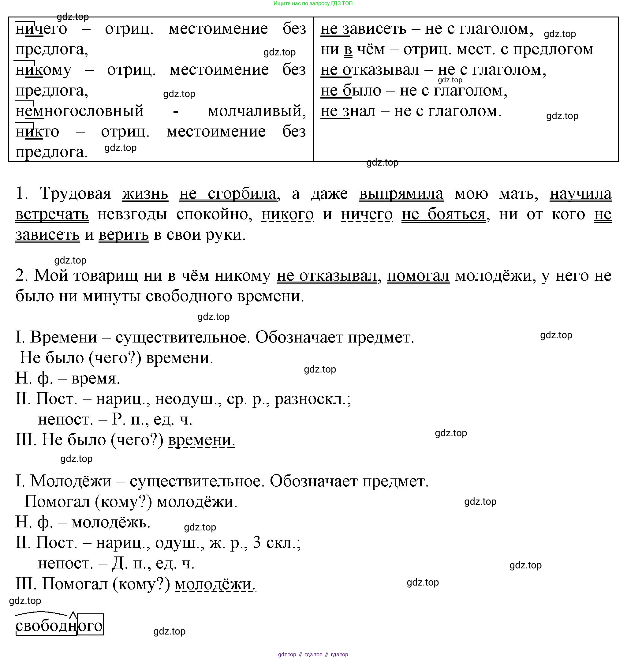 ГДЗ Русский язык, 6 класс Учебник, авторы: Баранов Михаил Трофимович, Ладыженская Таиса Алексеевна, Тростенцова Лидия Александровна, Ладыженская Наталия Вениаминовна, Дейкина Алевтина Дмитриевна, Антонова Любовь Геннадиевна, Григорян Лариса Трофимовна, Кулибаба Иван Иванович, издательство Просвещение, Москва, 2023, салатового цвета, Часть 2, страница 98, номер 593, Решение 1 (продолжение 2)