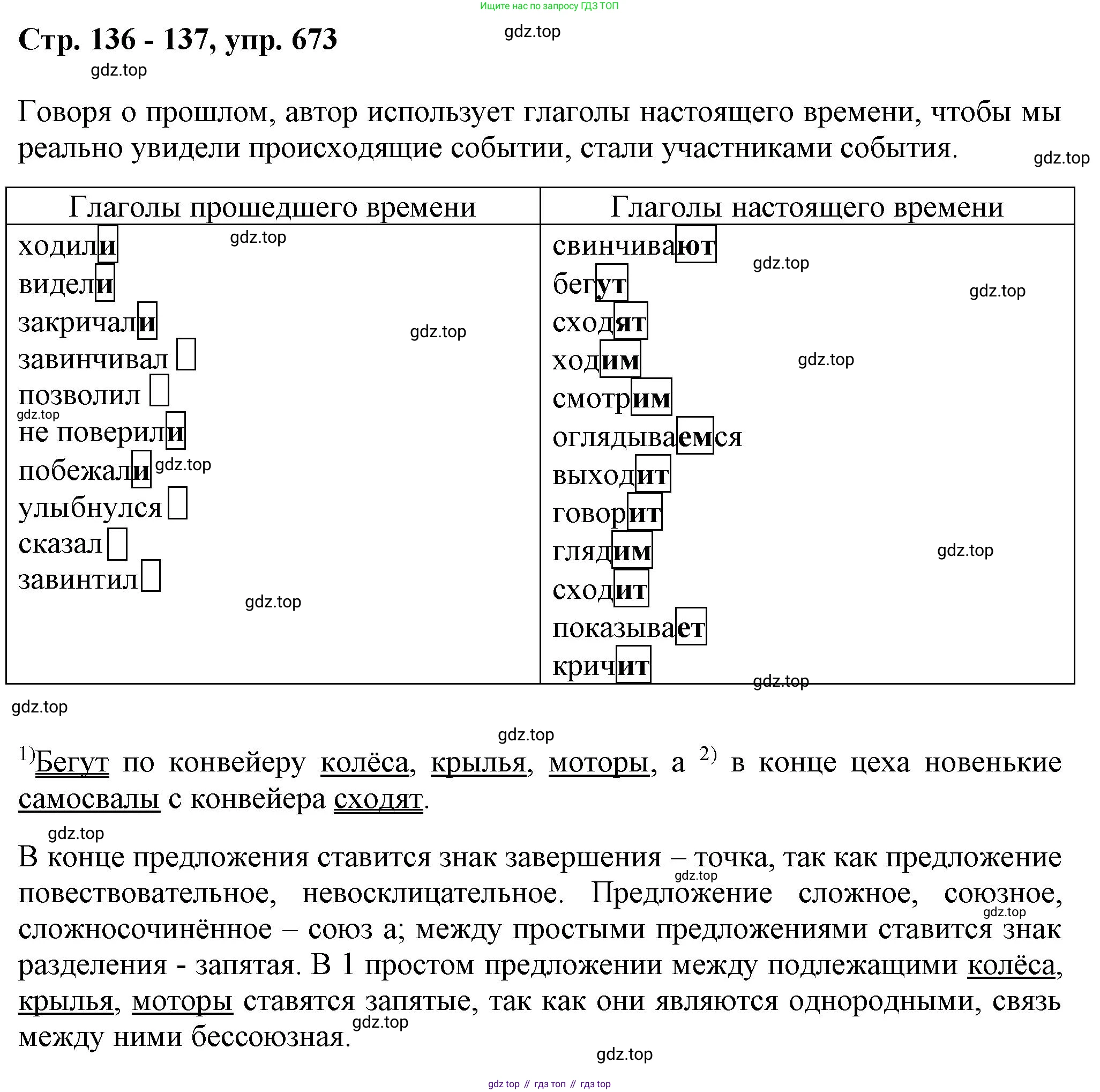 ГДЗ Русский язык, 6 класс Учебник, авторы: Баранов Михаил Трофимович, Ладыженская Таиса Алексеевна, Тростенцова Лидия Александровна, Ладыженская Наталия Вениаминовна, Дейкина Алевтина Дмитриевна, Антонова Любовь Геннадиевна, Григорян Лариса Трофимовна, Кулибаба Иван Иванович, издательство Просвещение, Москва, 2023, салатового цвета, Часть 2, страница 136, номер 673, Решение 1