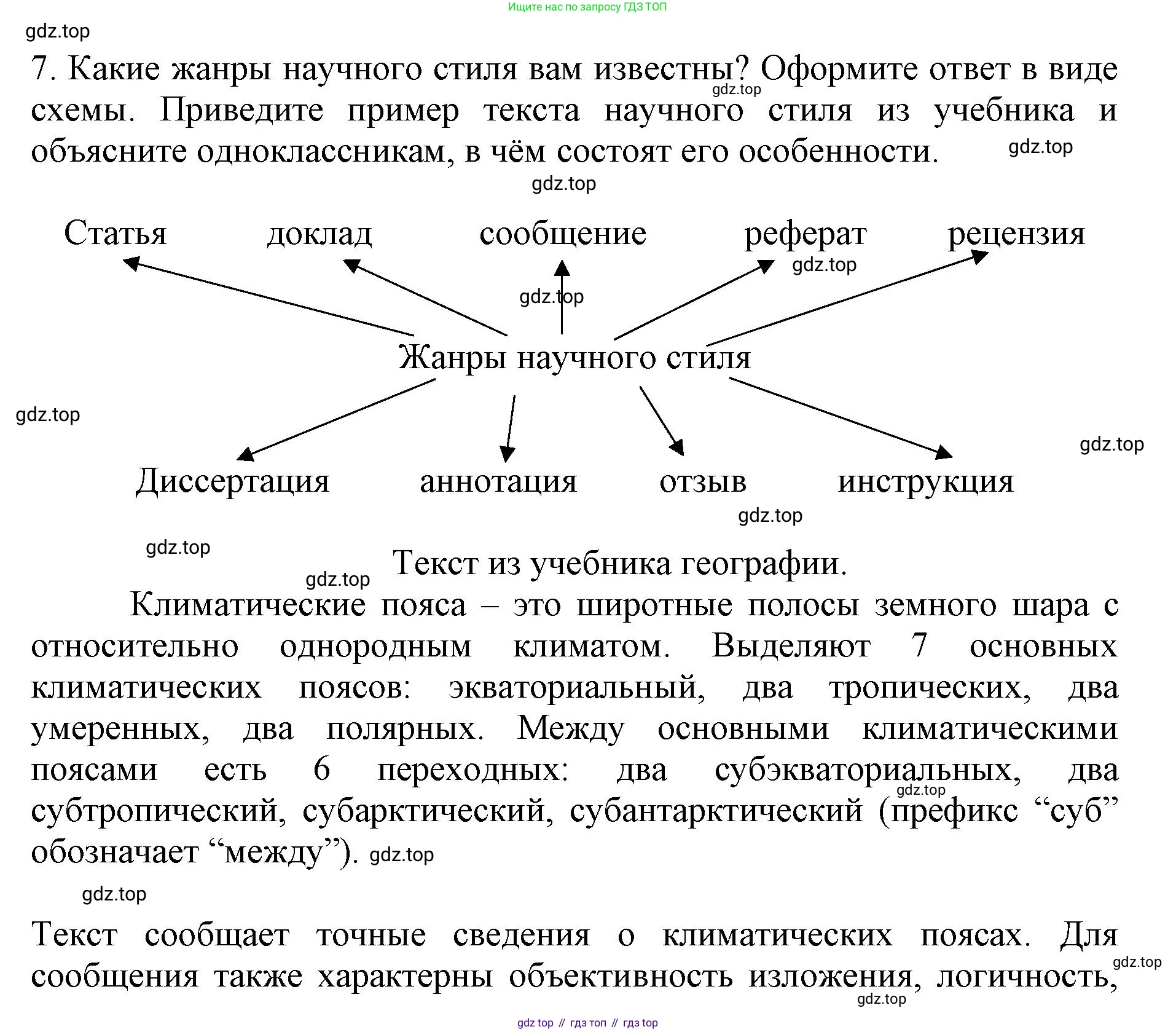 ГДЗ Русский язык, 6 класс Учебник, авторы: Баранов Михаил Трофимович, Ладыженская Таиса Алексеевна, Тростенцова Лидия Александровна, Ладыженская Наталия Вениаминовна, Дейкина Алевтина Дмитриевна, Антонова Любовь Геннадиевна, Григорян Лариса Трофимовна, Кулибаба Иван Иванович, издательство Просвещение, Москва, 2023, салатового цвета, Часть 1, страница 102, номер 7, Решение 1