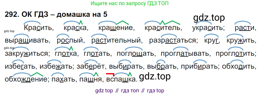 ГДЗ Русский язык, 6 класс Учебник, авторы: Баранов Михаил Трофимович, Ладыженская Таиса Алексеевна, Тростенцова Лидия Александровна, Ладыженская Наталия Вениаминовна, Дейкина Алевтина Дмитриевна, Антонова Любовь Геннадиевна, Григорян Лариса Трофимовна, Кулибаба Иван Иванович, издательство Просвещение, Москва, 2023, салатового цвета, Часть 1, страница 152, номер 292, Решение 3