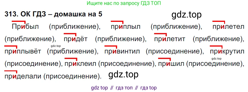 ГДЗ Русский язык, 6 класс Учебник, авторы: Баранов Михаил Трофимович, Ладыженская Таиса Алексеевна, Тростенцова Лидия Александровна, Ладыженская Наталия Вениаминовна, Дейкина Алевтина Дмитриевна, Антонова Любовь Геннадиевна, Григорян Лариса Трофимовна, Кулибаба Иван Иванович, издательство Просвещение, Москва, 2023, салатового цвета, Часть 1, страница 164, номер 313, Решение 3