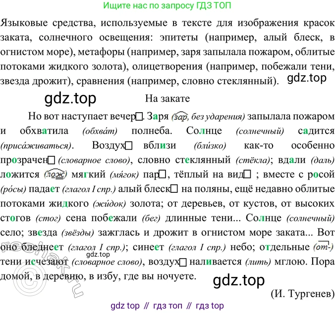 ГДЗ Русский язык, 6 класс Учебник, авторы: Баранов Михаил Трофимович, Ладыженская Таиса Алексеевна, Тростенцова Лидия Александровна, Ладыженская Наталия Вениаминовна, Дейкина Алевтина Дмитриевна, Антонова Любовь Геннадиевна, Григорян Лариса Трофимовна, Кулибаба Иван Иванович, издательство Просвещение, Москва, 2023, салатового цвета, Часть 1, страница 28, номер 55, Решение 5