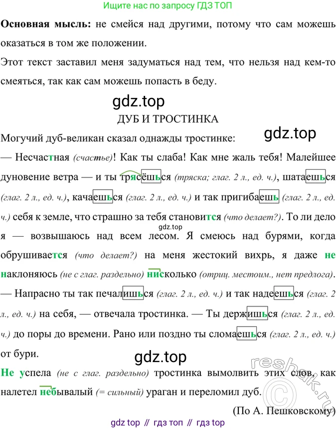 ГДЗ Русский язык, 6 класс Учебник, авторы: Баранов Михаил Трофимович, Ладыженская Таиса Алексеевна, Тростенцова Лидия Александровна, Ладыженская Наталия Вениаминовна, Дейкина Алевтина Дмитриевна, Антонова Любовь Геннадиевна, Григорян Лариса Трофимовна, Кулибаба Иван Иванович, издательство Просвещение, Москва, 2023, салатового цвета, Часть 2, страница 166, номер 735, Решение 5
