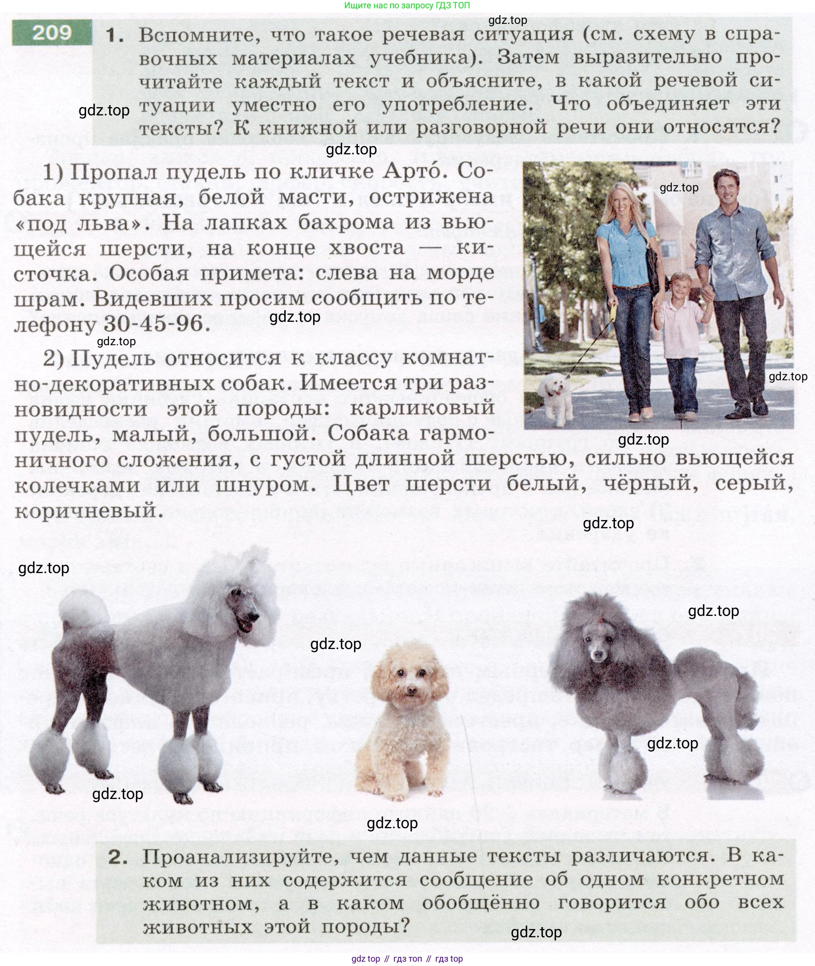 ГДЗ Русский язык, 6 класс Учебник, авторы: Разумовская Маргарита Михайловна, Львова Светлана Ивановна, Капинос Валентина Ивановна, Львов Валентин Витальевич, издательство Просвещение, Москва, 2019 - 2022, белого цвета, Часть 1, страница 80, номер 209, Условие