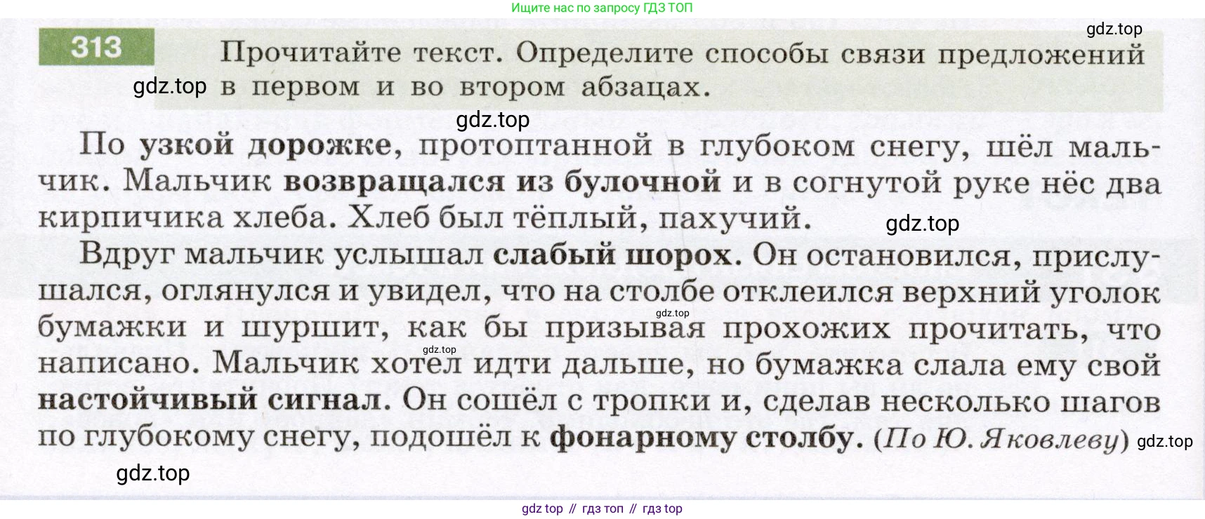 ГДЗ Русский язык, 6 класс Учебник, авторы: Разумовская Маргарита Михайловна, Львова Светлана Ивановна, Капинос Валентина Ивановна, Львов Валентин Витальевич, издательство Просвещение, Москва, 2019 - 2022, белого цвета, Часть 1, страница 116, номер 313, Условие