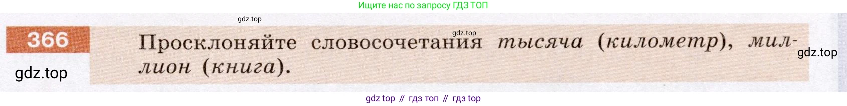 ГДЗ Русский язык, 6 класс Учебник, авторы: Разумовская Маргарита Михайловна, Львова Светлана Ивановна, Капинос Валентина Ивановна, Львов Валентин Витальевич, издательство Просвещение, Москва, 2019 - 2022, белого цвета, Часть 1, страница 133, номер 366, Условие
