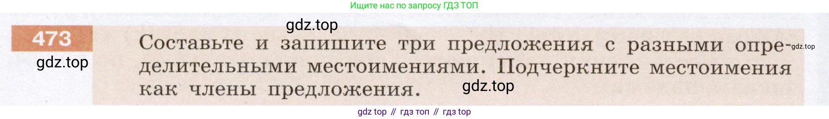 ГДЗ Русский язык, 6 класс Учебник, авторы: Разумовская Маргарита Михайловна, Львова Светлана Ивановна, Капинос Валентина Ивановна, Львов Валентин Витальевич, издательство Просвещение, Москва, 2019 - 2022, белого цвета, Часть 2, страница 20, номер 473, Условие