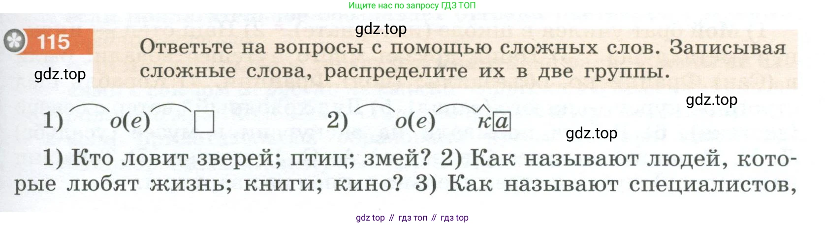 Русский язык, 6 класс Учебник, авторы: Разумовская Маргарита Михайловна, Львова Светлана Ивановна, Капинос Валентина Ивановна, Львов Валентин Витальевич, Соловейчик Марина Сергеевна, Сергеева Наталья Николаевна, Тронина Татьяна Сергеевна, издательство Просвещение, Москва, 2023, белого цвета, Часть 1, страница 47, номер 115, Условие 2023