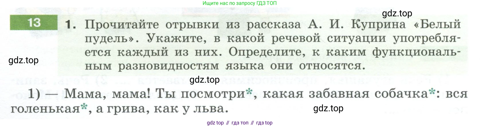 Русский язык, 6 класс Учебник, авторы: Разумовская Маргарита Михайловна, Львова Светлана Ивановна, Капинос Валентина Ивановна, Львов Валентин Витальевич, Соловейчик Марина Сергеевна, Сергеева Наталья Николаевна, Тронина Татьяна Сергеевна, издательство Просвещение, Москва, 2023, белого цвета, Часть 1, страница 10, номер 13, Условие 2023