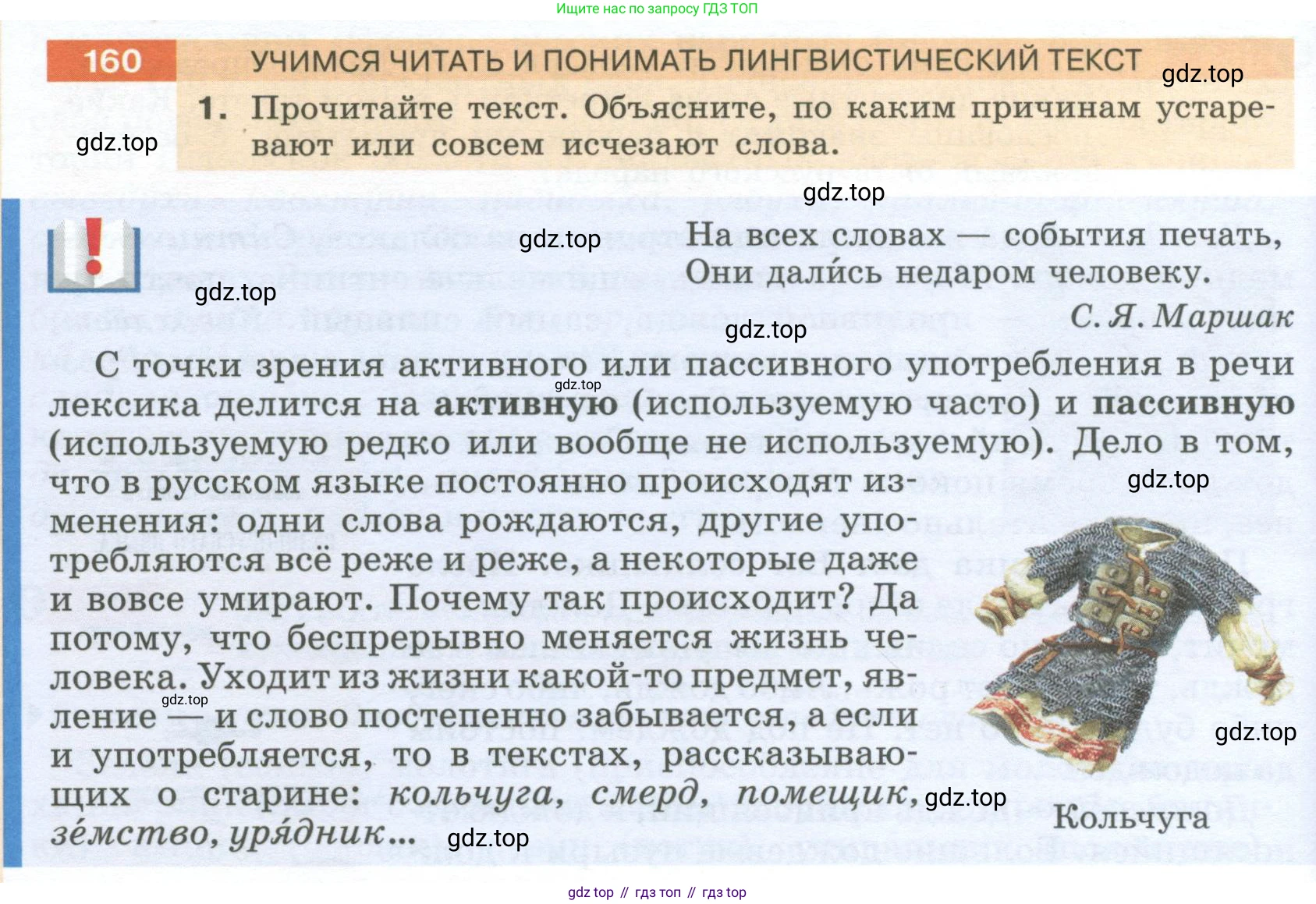 Русский язык, 6 класс Учебник, авторы: Разумовская Маргарита Михайловна, Львова Светлана Ивановна, Капинос Валентина Ивановна, Львов Валентин Витальевич, Соловейчик Марина Сергеевна, Сергеева Наталья Николаевна, Тронина Татьяна Сергеевна, издательство Просвещение, Москва, 2023, белого цвета, Часть 1, страница 64, номер 160, Условие 2023