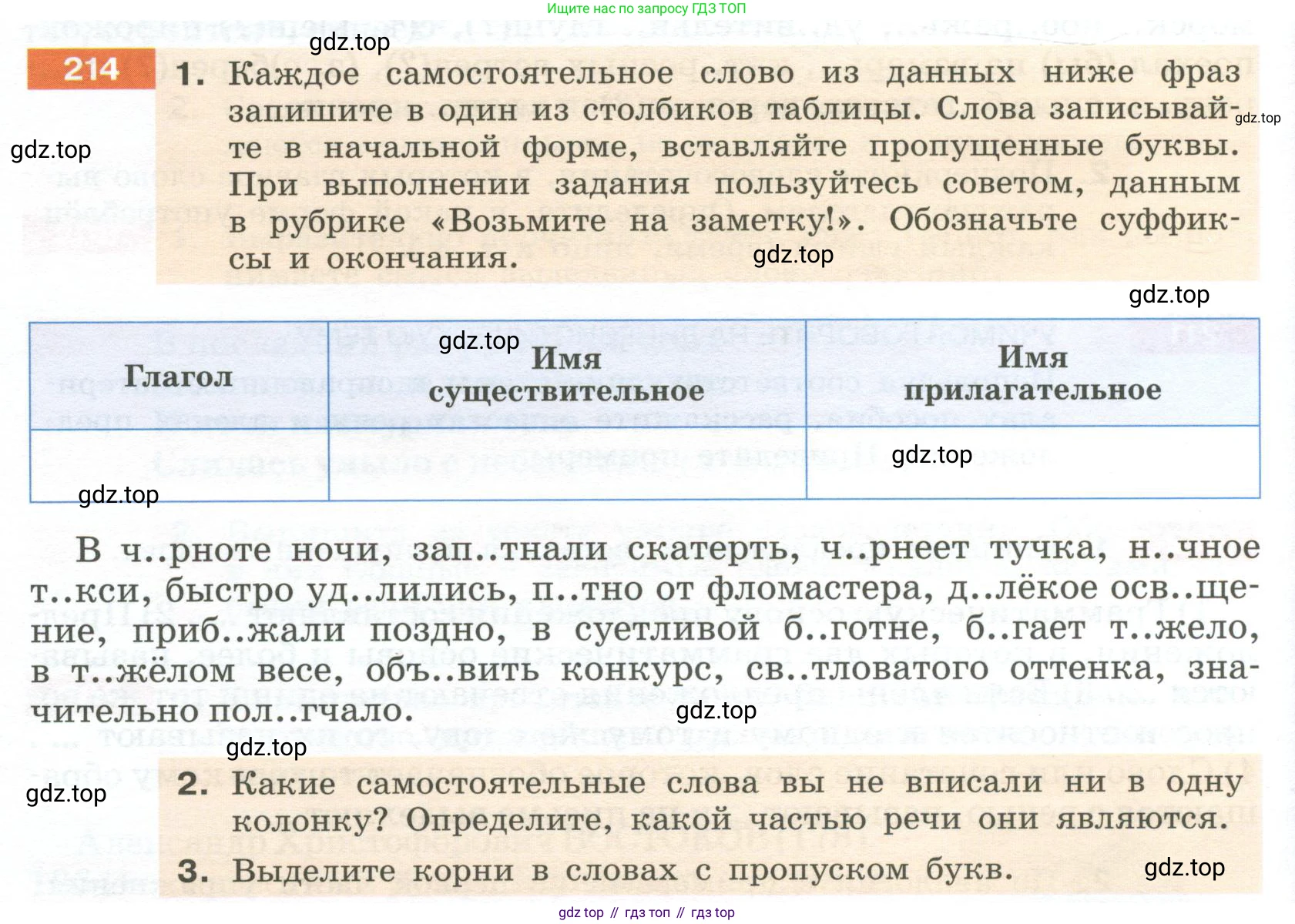 Русский язык, 6 класс Учебник, авторы: Разумовская Маргарита Михайловна, Львова Светлана Ивановна, Капинос Валентина Ивановна, Львов Валентин Витальевич, Соловейчик Марина Сергеевна, Сергеева Наталья Николаевна, Тронина Татьяна Сергеевна, издательство Просвещение, Москва, 2023, белого цвета, Часть 1, страница 84, номер 214, Условие 2023