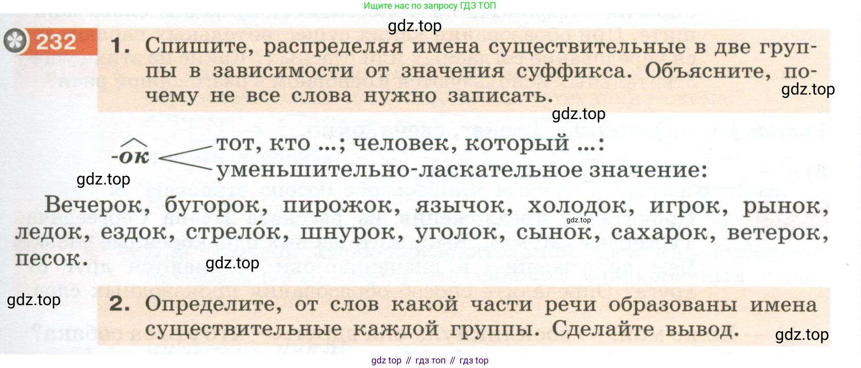 Русский язык, 6 класс Учебник, авторы: Разумовская Маргарита Михайловна, Львова Светлана Ивановна, Капинос Валентина Ивановна, Львов Валентин Витальевич, Соловейчик Марина Сергеевна, Сергеева Наталья Николаевна, Тронина Татьяна Сергеевна, издательство Просвещение, Москва, 2023, белого цвета, Часть 1, страница 89, номер 232, Условие 2023