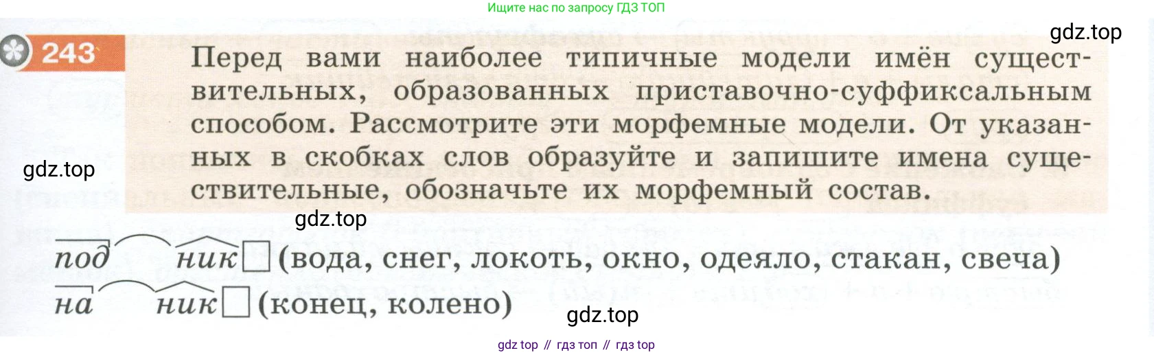 Русский язык, 6 класс Учебник, авторы: Разумовская Маргарита Михайловна, Львова Светлана Ивановна, Капинос Валентина Ивановна, Львов Валентин Витальевич, Соловейчик Марина Сергеевна, Сергеева Наталья Николаевна, Тронина Татьяна Сергеевна, издательство Просвещение, Москва, 2023, белого цвета, Часть 1, страница 91, номер 243, Условие 2023