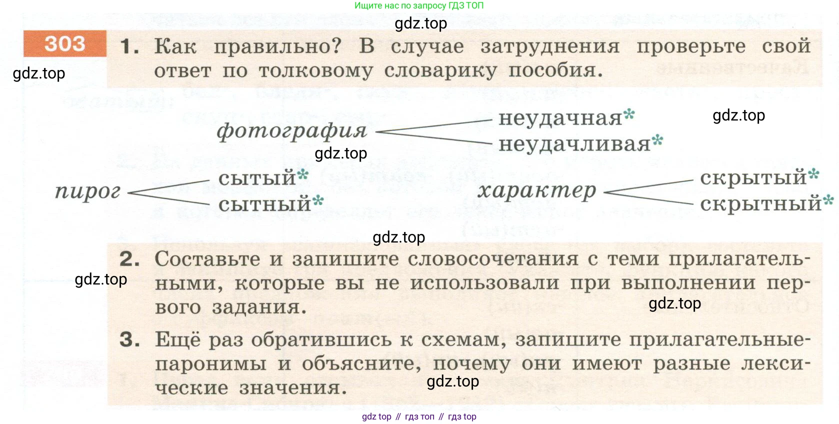 Русский язык, 6 класс Учебник, авторы: Разумовская Маргарита Михайловна, Львова Светлана Ивановна, Капинос Валентина Ивановна, Львов Валентин Витальевич, Соловейчик Марина Сергеевна, Сергеева Наталья Николаевна, Тронина Татьяна Сергеевна, издательство Просвещение, Москва, 2023, белого цвета, Часть 1, страница 114, номер 303, Условие 2023