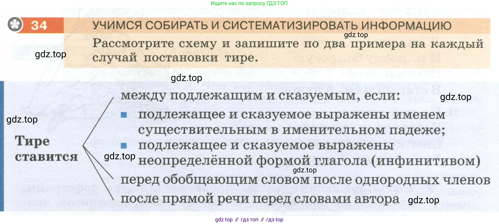 Русский язык, 6 класс Учебник, авторы: Разумовская Маргарита Михайловна, Львова Светлана Ивановна, Капинос Валентина Ивановна, Львов Валентин Витальевич, Соловейчик Марина Сергеевна, Сергеева Наталья Николаевна, Тронина Татьяна Сергеевна, издательство Просвещение, Москва, 2023, белого цвета, Часть 1, страница 20, номер 34, Условие 2023