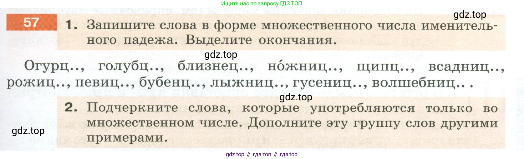 Русский язык, 6 класс Учебник, авторы: Разумовская Маргарита Михайловна, Львова Светлана Ивановна, Капинос Валентина Ивановна, Львов Валентин Витальевич, Соловейчик Марина Сергеевна, Сергеева Наталья Николаевна, Тронина Татьяна Сергеевна, издательство Просвещение, Москва, 2023, белого цвета, Часть 1, страница 27, номер 57, Условие 2023