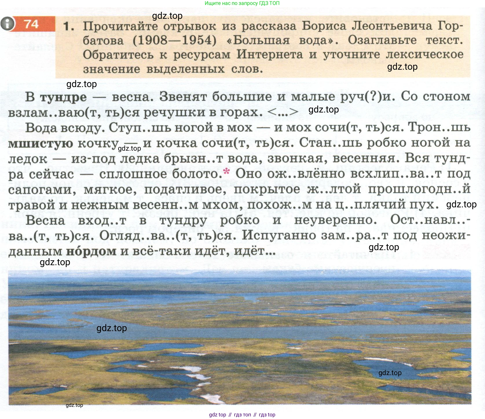 Русский язык, 6 класс Учебник, авторы: Разумовская Маргарита Михайловна, Львова Светлана Ивановна, Капинос Валентина Ивановна, Львов Валентин Витальевич, Соловейчик Марина Сергеевна, Сергеева Наталья Николаевна, Тронина Татьяна Сергеевна, издательство Просвещение, Москва, 2023, белого цвета, Часть 1, страница 32, номер 74, Условие 2023