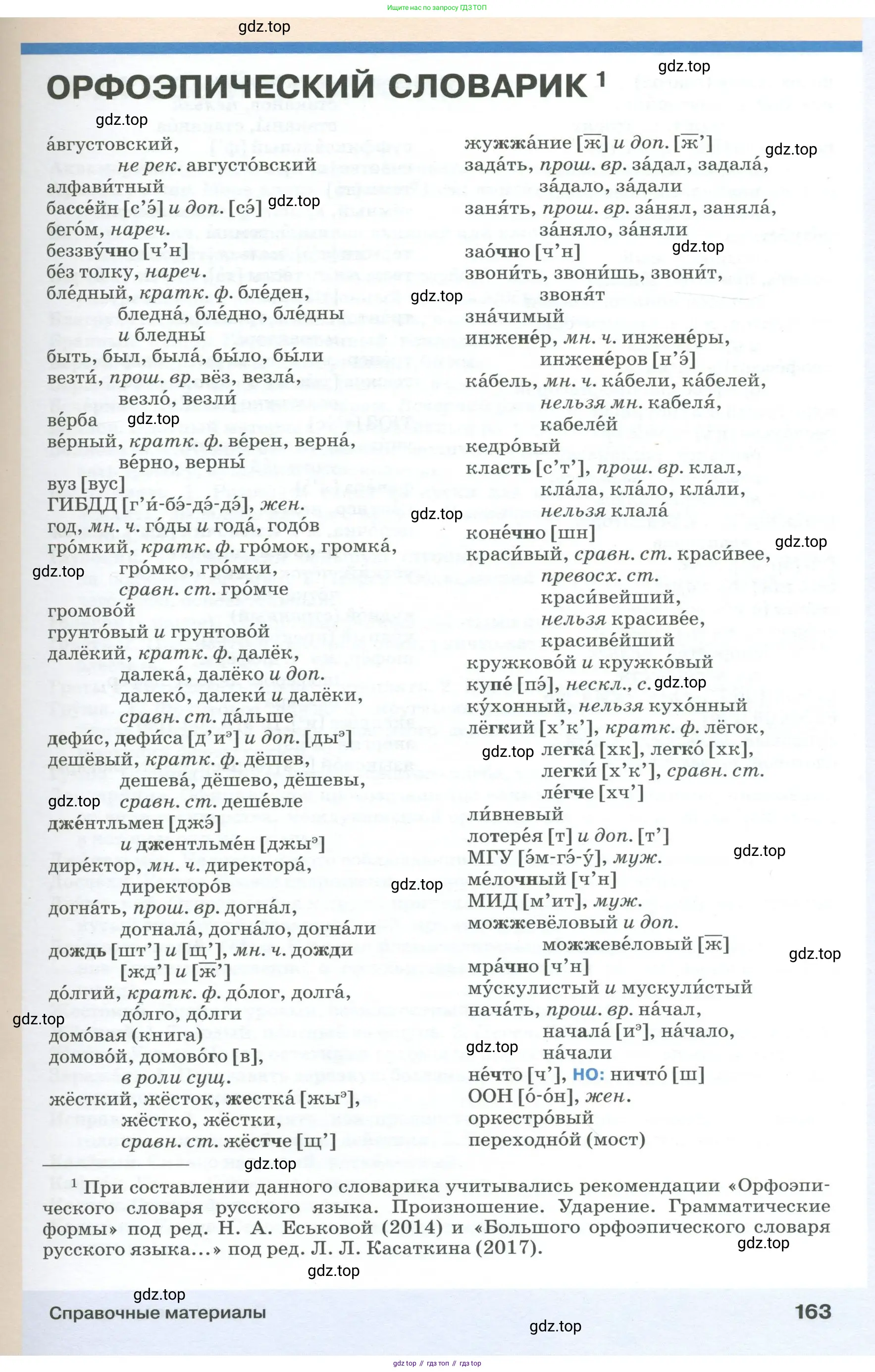 Русский язык, 6 класс Учебник, авторы: Разумовская Маргарита Михайловна, Львова Светлана Ивановна, Капинос Валентина Ивановна, Львов Валентин Витальевич, Соловейчик Марина Сергеевна, Сергеева Наталья Николаевна, Тронина Татьяна Сергеевна, издательство Просвещение, Москва, 2023, белого цвета, страница 163