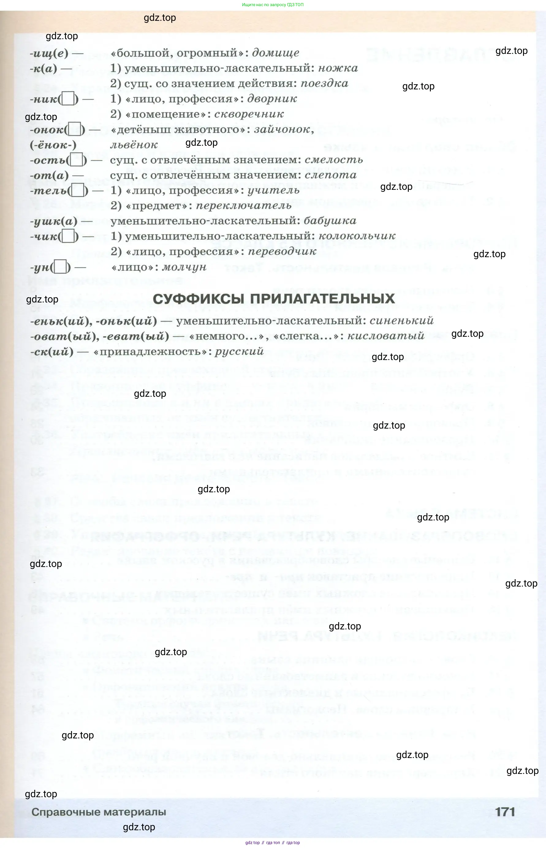 Русский язык, 6 класс Учебник, авторы: Разумовская Маргарита Михайловна, Львова Светлана Ивановна, Капинос Валентина Ивановна, Львов Валентин Витальевич, Соловейчик Марина Сергеевна, Сергеева Наталья Николаевна, Тронина Татьяна Сергеевна, издательство Просвещение, Москва, 2023, белого цвета, страница 171