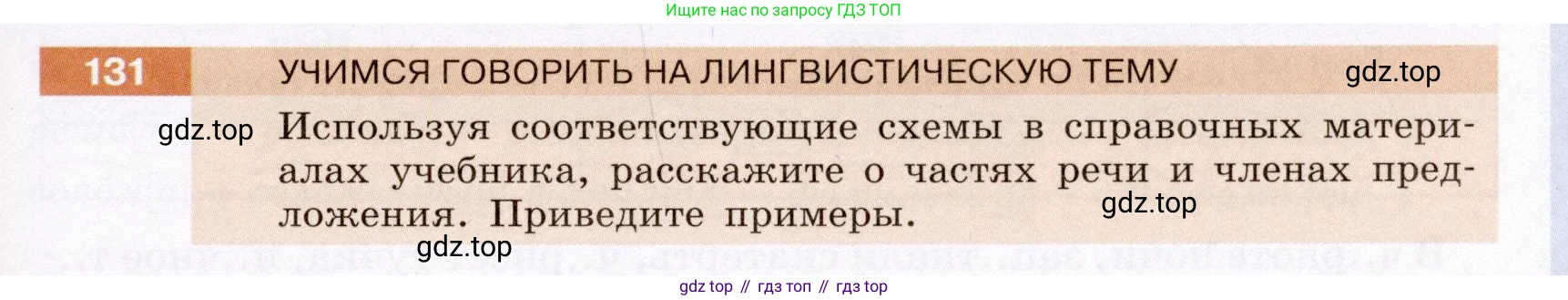 Русский язык, 6 класс Учебник, авторы: Разумовская Маргарита Михайловна, Львова Светлана Ивановна, Капинос Валентина Ивановна, Львов Валентин Витальевич, Соловейчик Марина Сергеевна, Сергеева Наталья Николаевна, Тронина Татьяна Сергеевна, издательство Просвещение, Москва, 2023, белого цвета, Часть 1, страница 51, номер 131, Условие (2022)