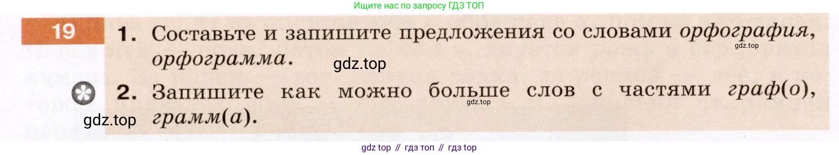 Русский язык, 6 класс Учебник, авторы: Разумовская Маргарита Михайловна, Львова Светлана Ивановна, Капинос Валентина Ивановна, Львов Валентин Витальевич, Соловейчик Марина Сергеевна, Сергеева Наталья Николаевна, Тронина Татьяна Сергеевна, издательство Просвещение, Москва, 2023, белого цвета, Часть 1, страница 15, номер 19, Условие (2022)