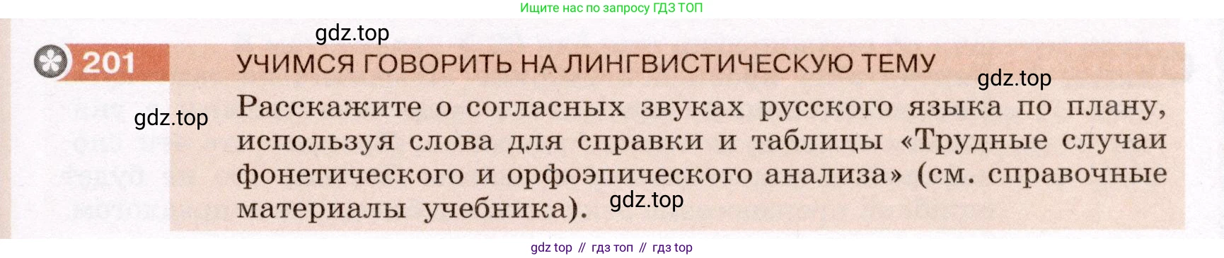 Русский язык, 6 класс Учебник, авторы: Разумовская Маргарита Михайловна, Львова Светлана Ивановна, Капинос Валентина Ивановна, Львов Валентин Витальевич, Соловейчик Марина Сергеевна, Сергеева Наталья Николаевна, Тронина Татьяна Сергеевна, издательство Просвещение, Москва, 2023, белого цвета, Часть 1, страница 79, номер 201, Условие (2022)
