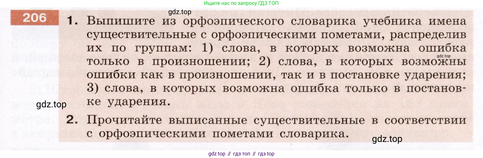 Русский язык, 6 класс Учебник, авторы: Разумовская Маргарита Михайловна, Львова Светлана Ивановна, Капинос Валентина Ивановна, Львов Валентин Витальевич, Соловейчик Марина Сергеевна, Сергеева Наталья Николаевна, Тронина Татьяна Сергеевна, издательство Просвещение, Москва, 2023, белого цвета, Часть 1, страница 81, номер 206, Условие (2022)