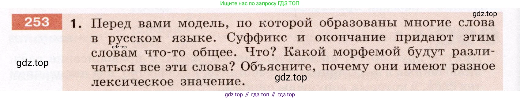 Русский язык, 6 класс Учебник, авторы: Разумовская Маргарита Михайловна, Львова Светлана Ивановна, Капинос Валентина Ивановна, Львов Валентин Витальевич, Соловейчик Марина Сергеевна, Сергеева Наталья Николаевна, Тронина Татьяна Сергеевна, издательство Просвещение, Москва, 2023, белого цвета, Часть 1, страница 96, номер 253, Условие (2022)